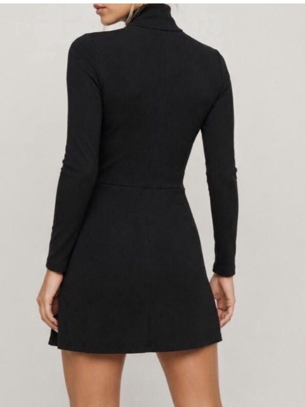 Reformation Maya Ribbed Mini Dress - Picture 3 of 6